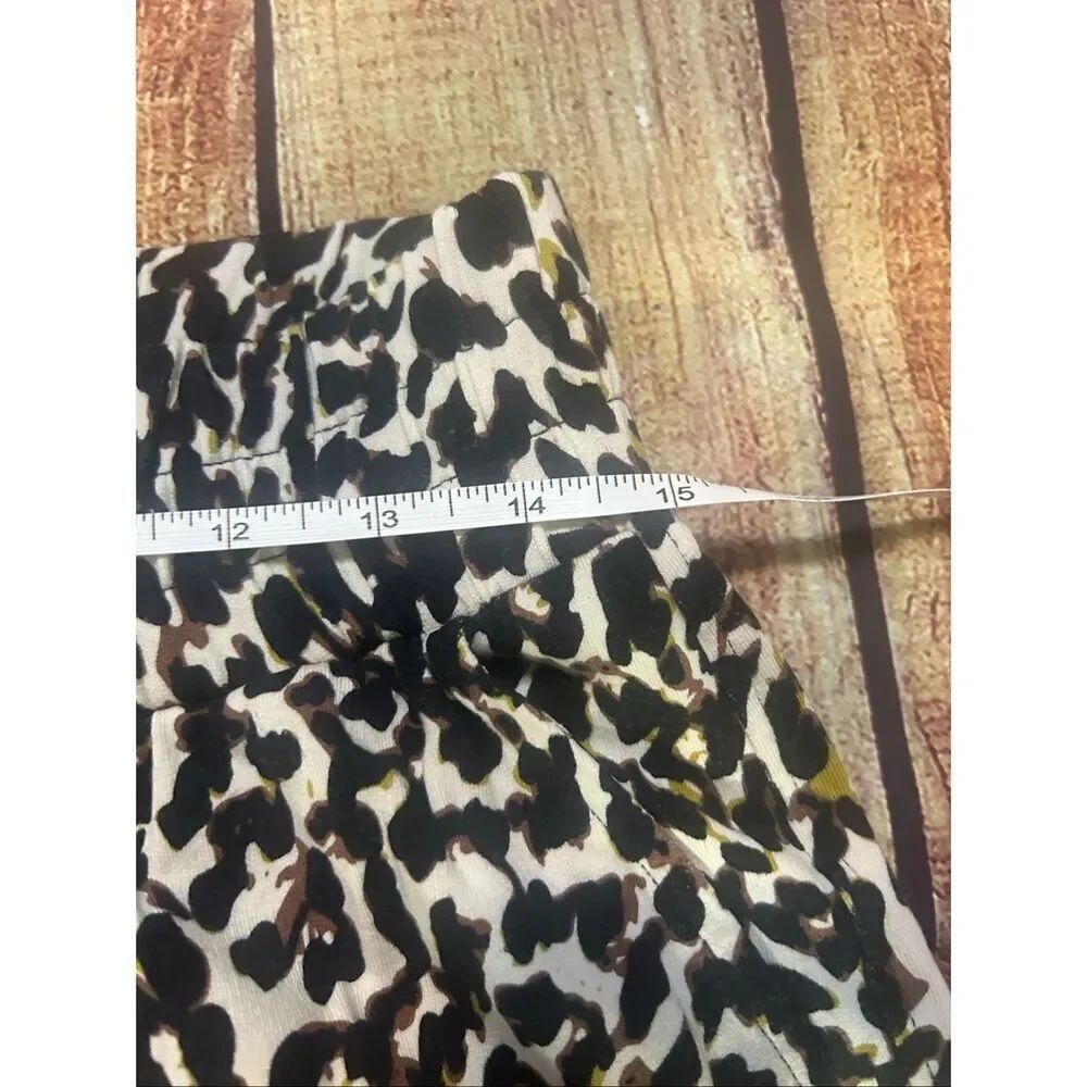 Cabi Cheetah Print Joggers Size S - Picture 2 of 7
